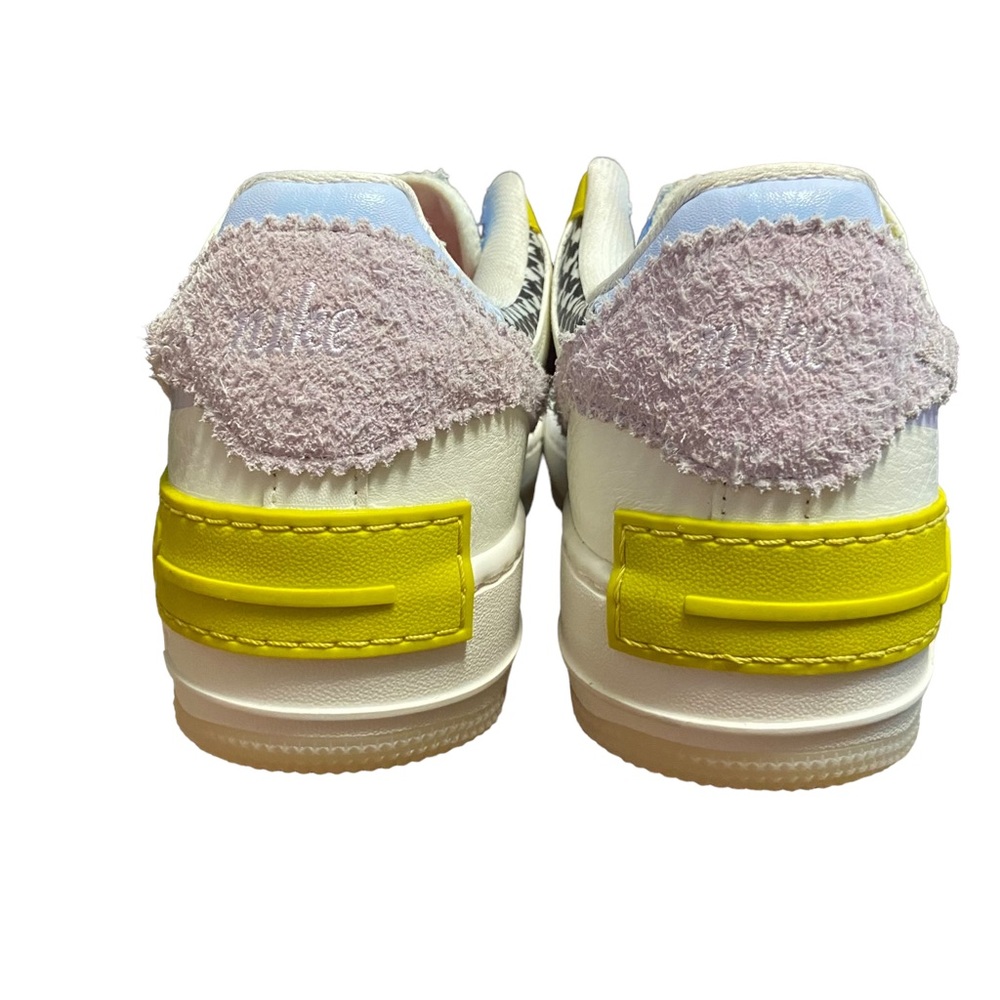 Nike Women Air Force 1 Shadow DM8076-100 Patchwork Sneakers - Picture 14 of 16